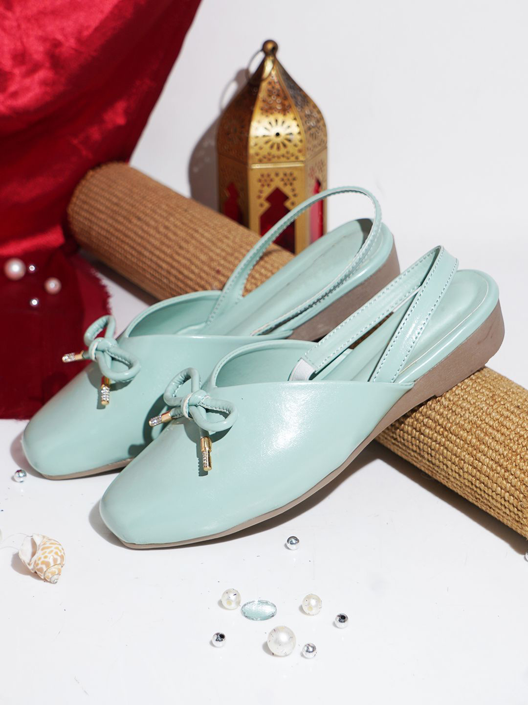 Froh Feet Women Round Toe Slingback Flats
