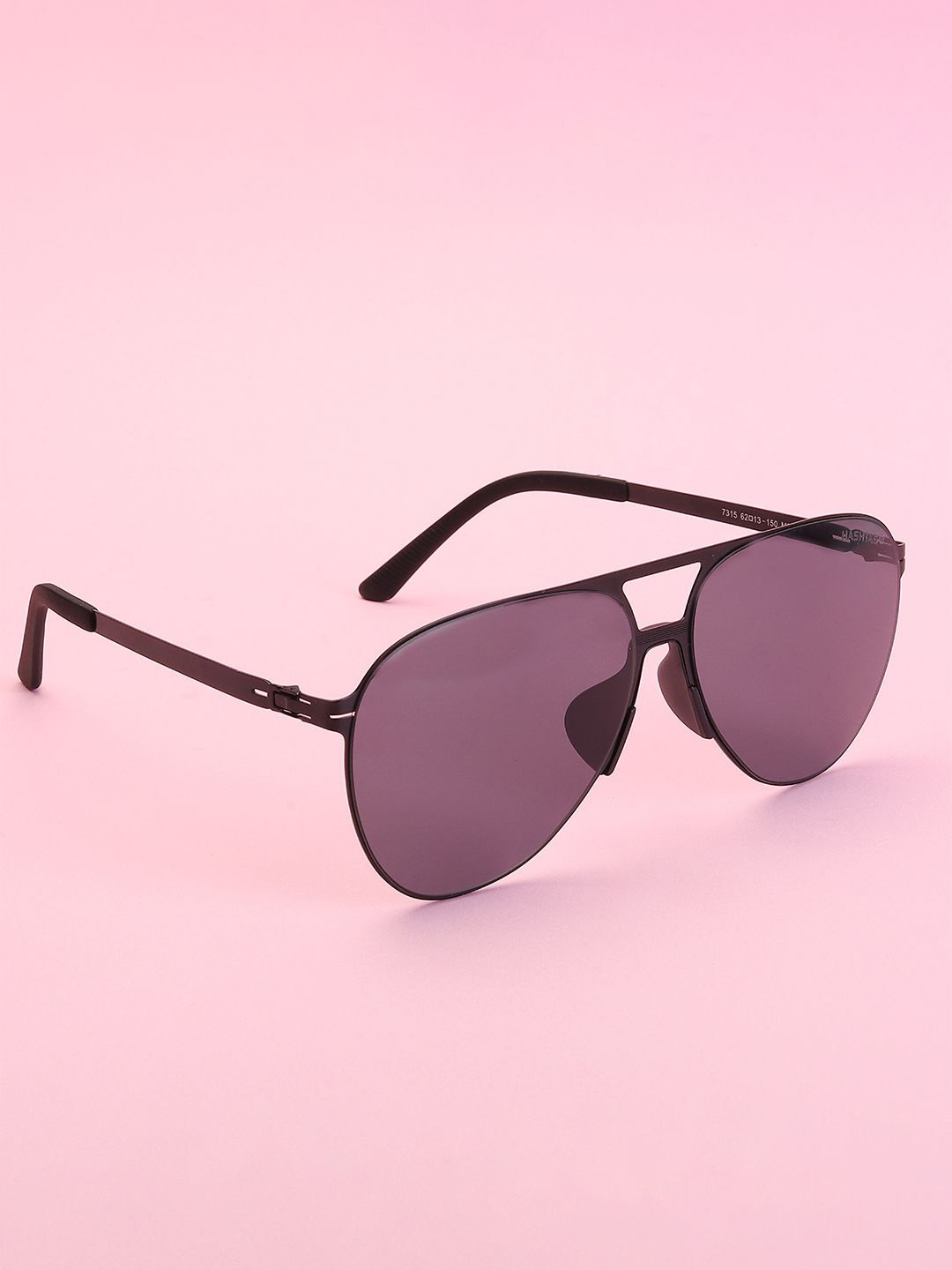 HASHTAG EYEWEAR Men Aviator Sunglasses with Polarised Lens EVAI-HL7315-M02