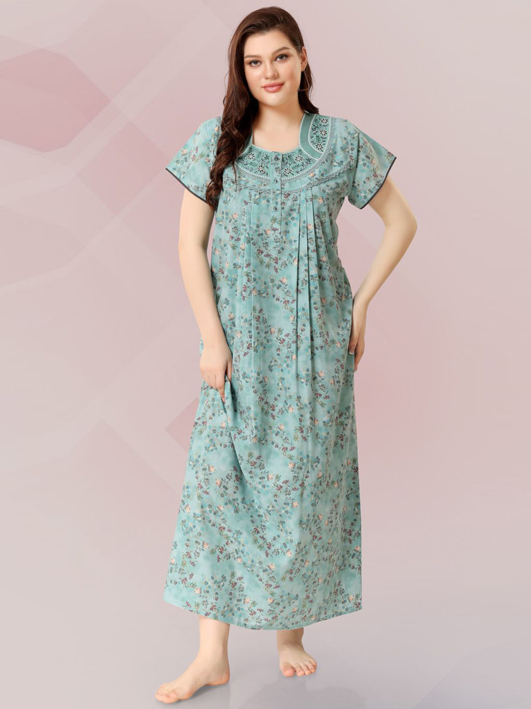 Soulemo Women Maxi Nightdress