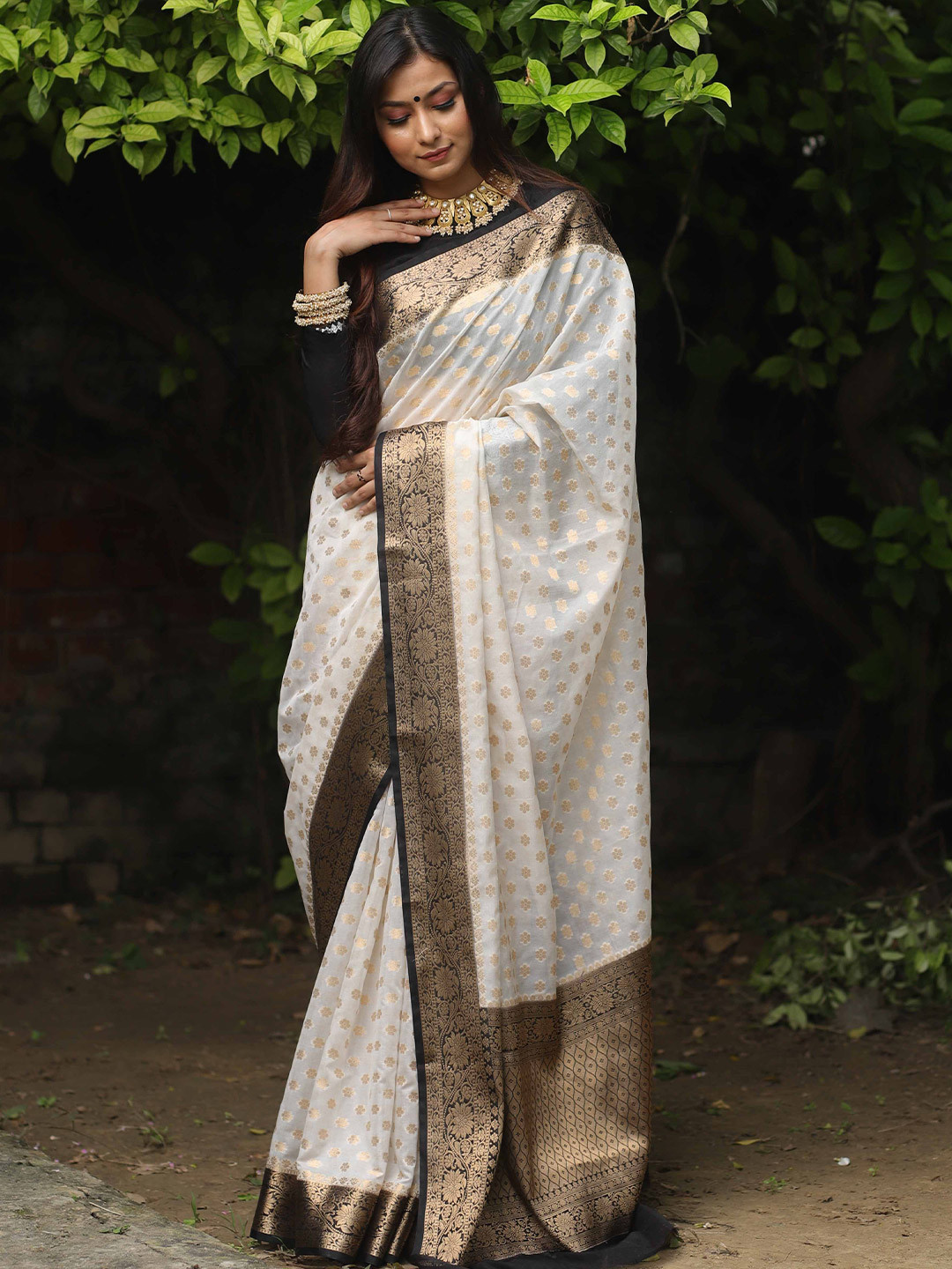 Banarasee Faux Georgette Saree