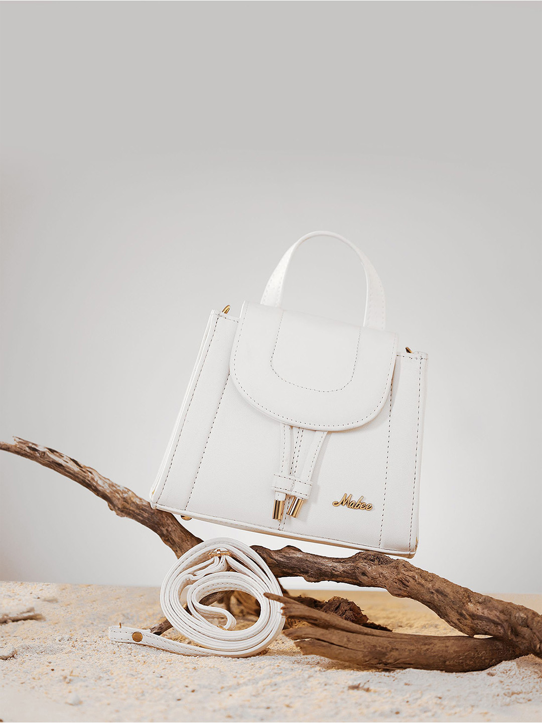 MABEE PU Shopper Sling Handbag
