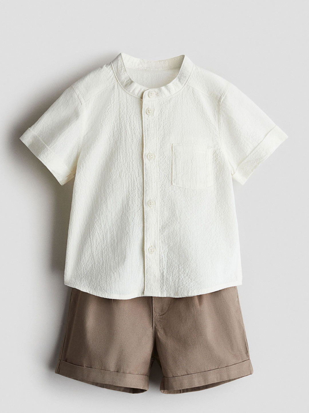H&M 2-Piece Shirt & Shorts Set