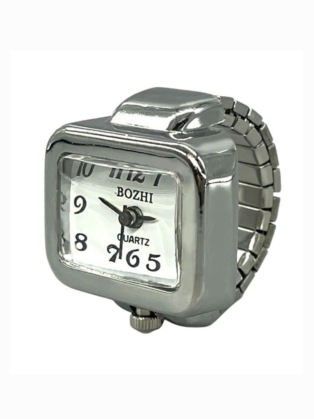 BOZHI Women Dial & Stainless Steel Straps Reset Time Ring Watch GGBCEDJABGAE