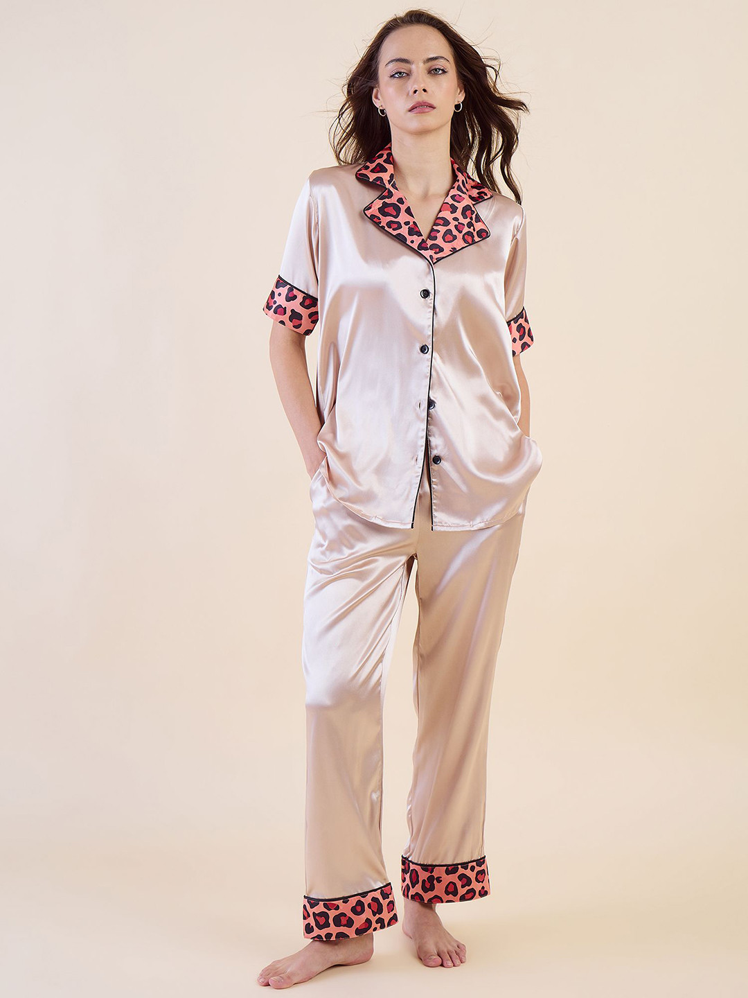 The Kaftan Company Jamies Women Night suit