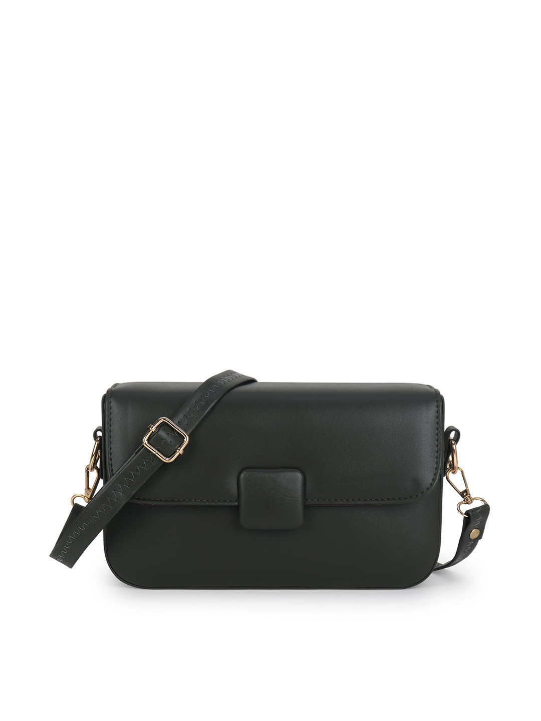 DAISY STAR Women Solid Crossbody Leather Sling Bag