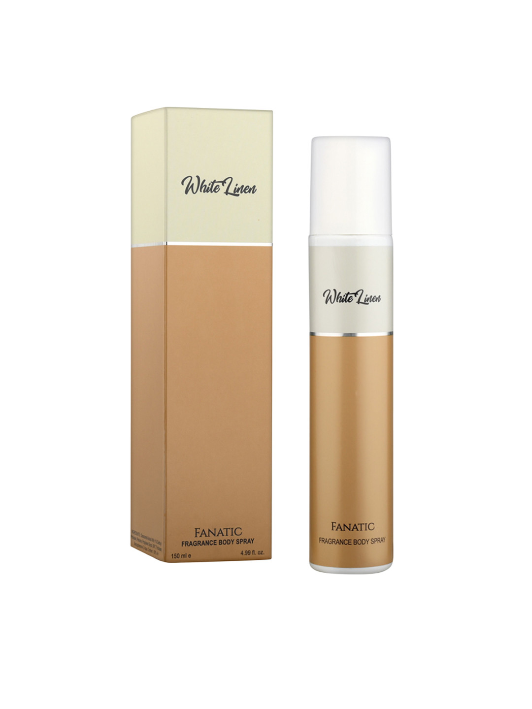 FANATIC White Linen Long Lasting Body Mist - 150 ml