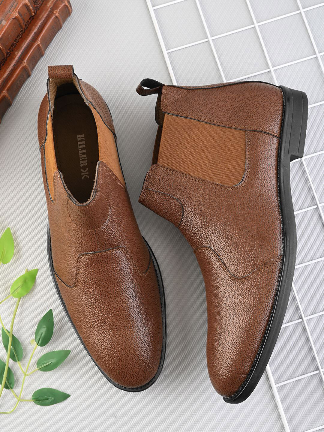 Killer Leather Chelsea Boots