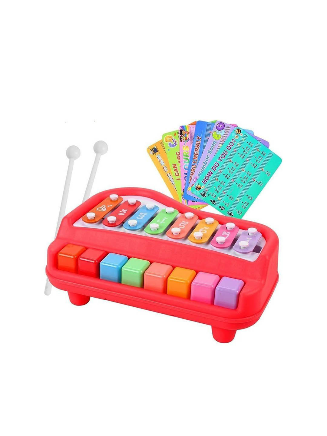 PIPALIYA Kids 8 Tone Xylophone Learning Toys