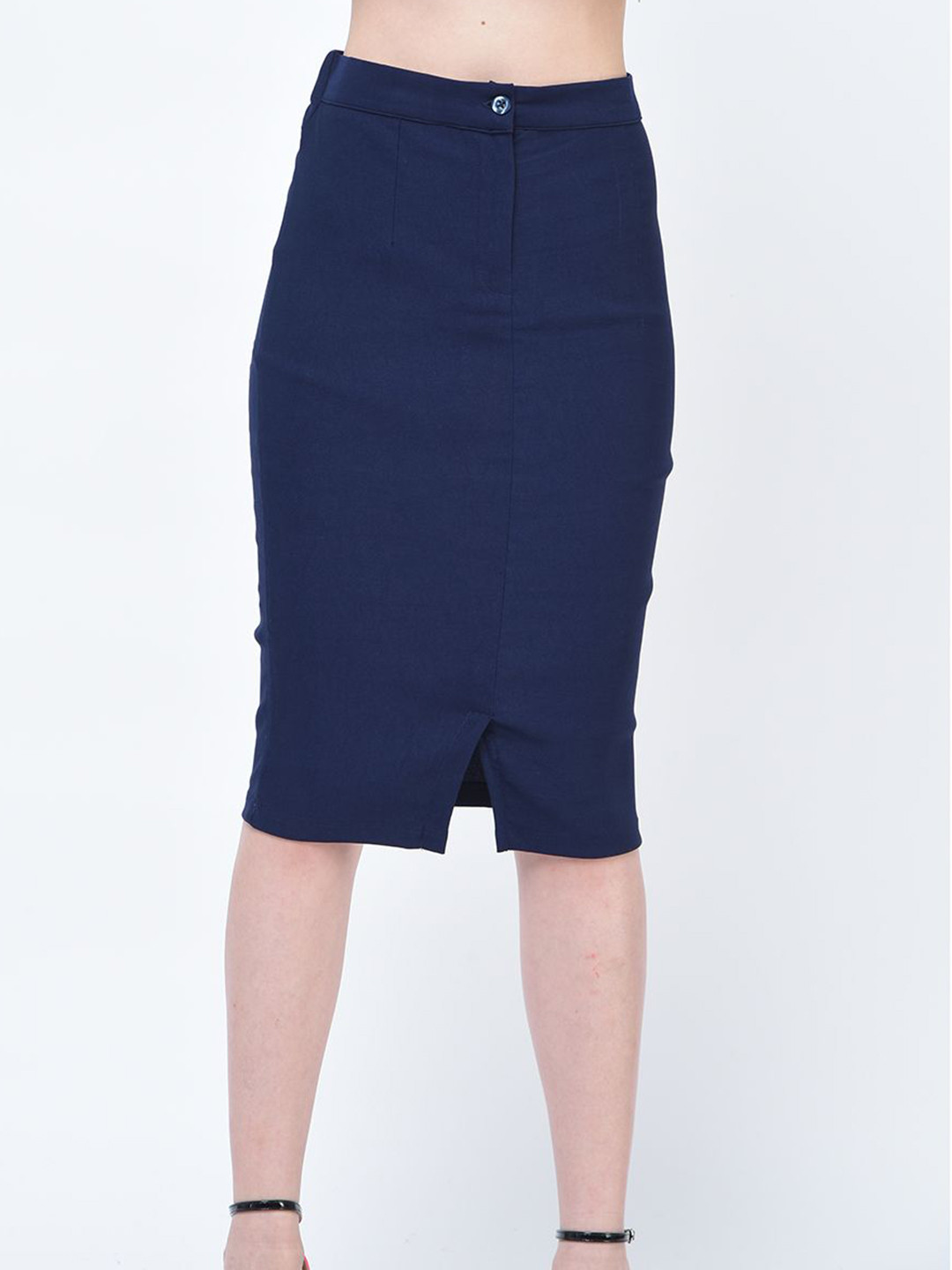 Moda Rapido Knee-Length Pencil Skirt