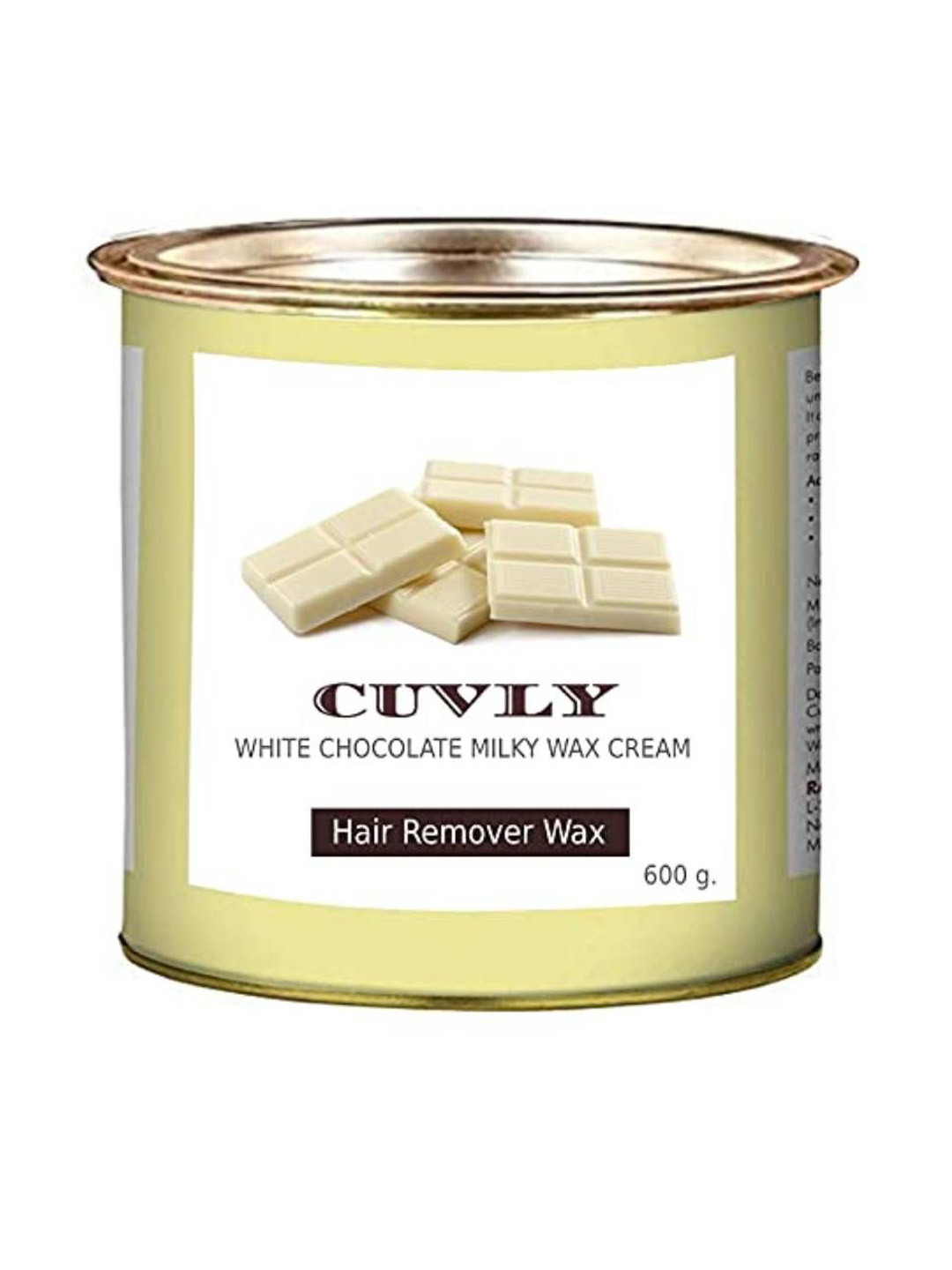 CUVLY Hair Removal White Chocolate Body Wax - 600 g