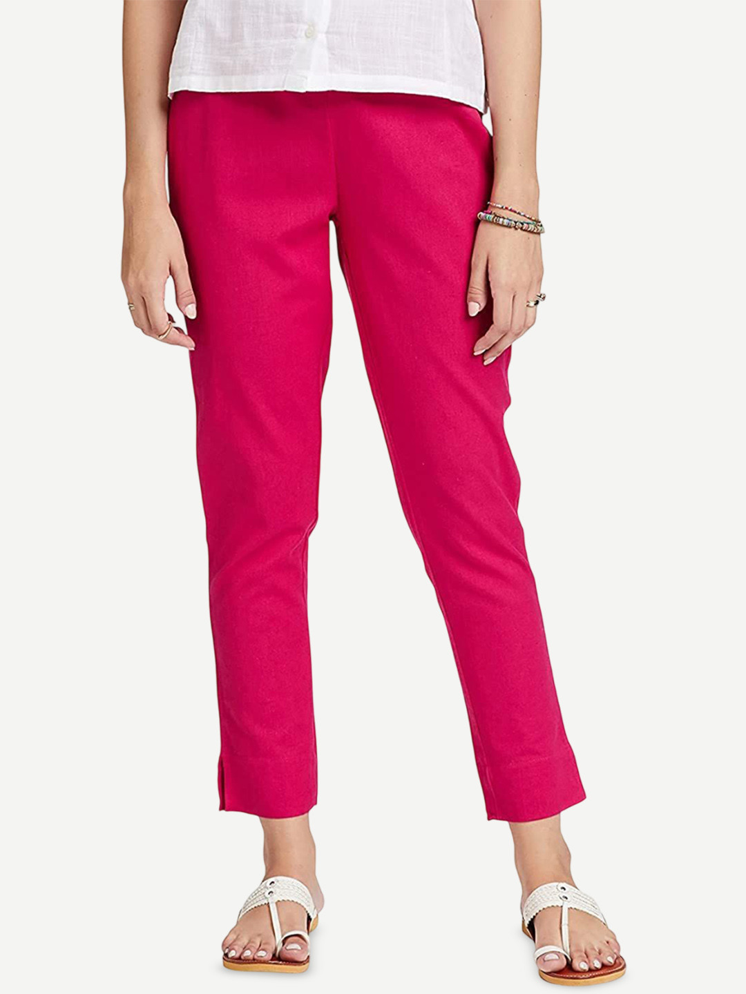 DIGITAL SHOPEE Women Slim Fit Trousers