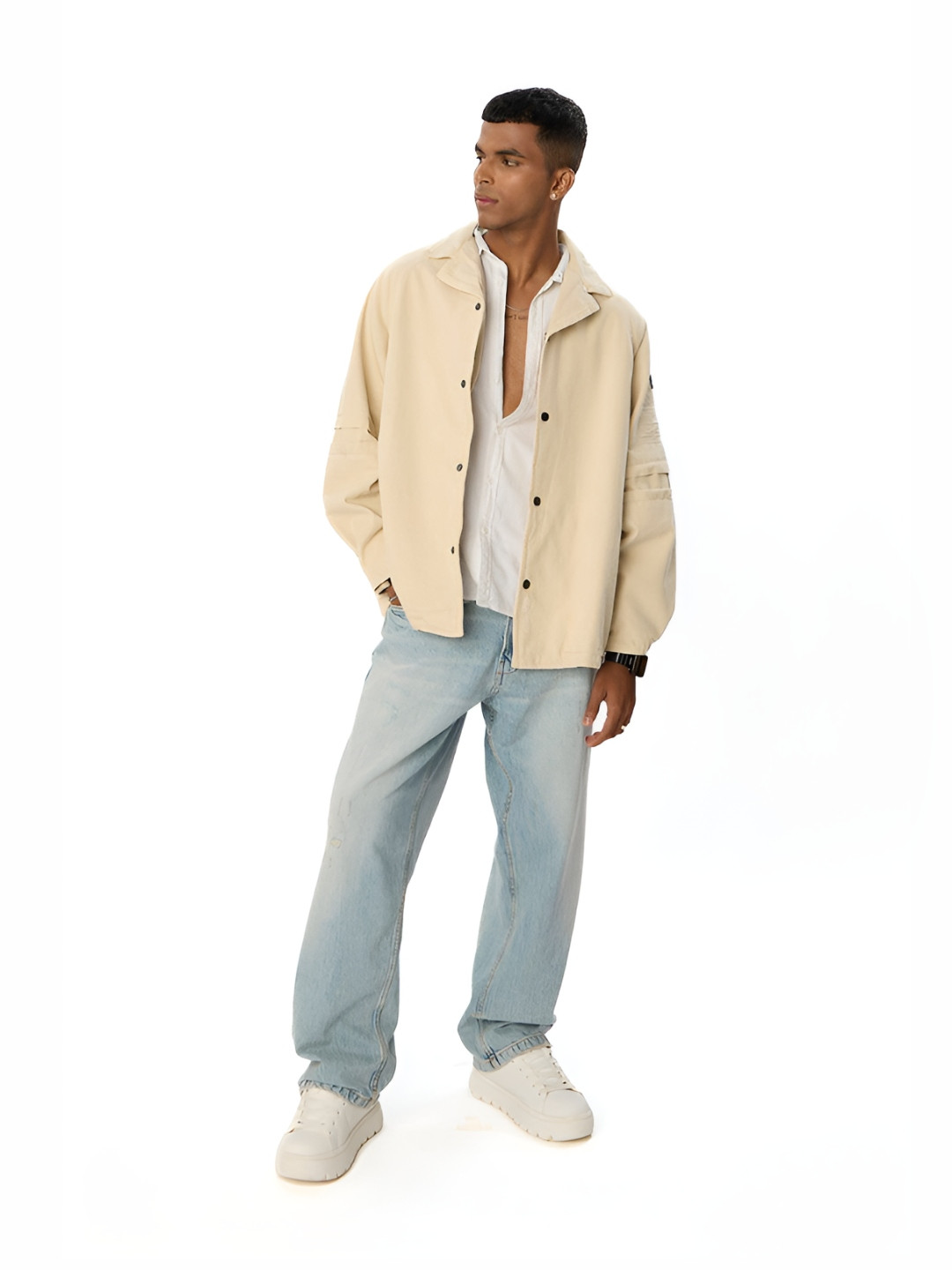 Urban Monkey Pure Cotton Hobo Shacket