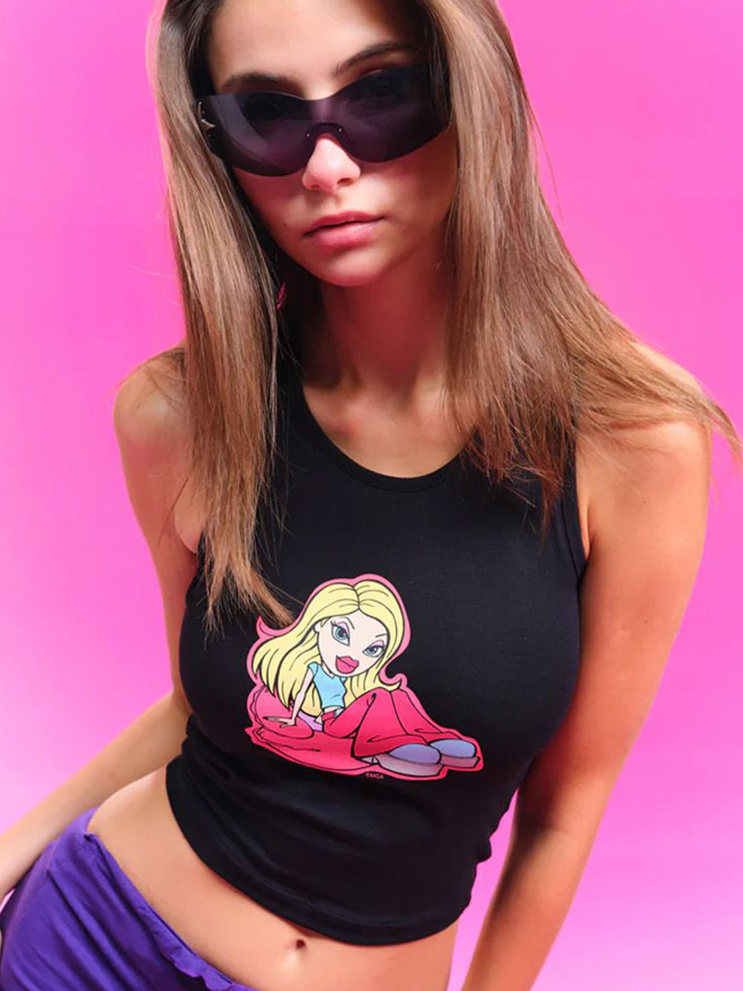 Bonkers Corner Women Bratz Sleepover Tank Top