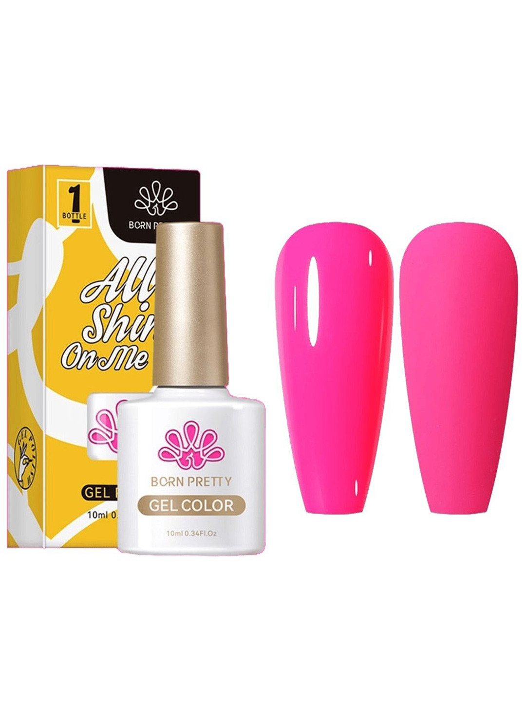 BORN PRETTY All Shine On Me UV Gel Nail Polish - 10 ml - CG100