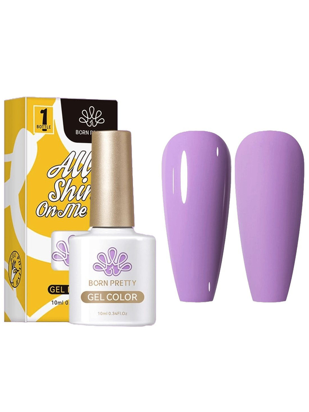 BORN PRETTY All Shine On Me UV Gel Nail Polish - 10 ml - CG048