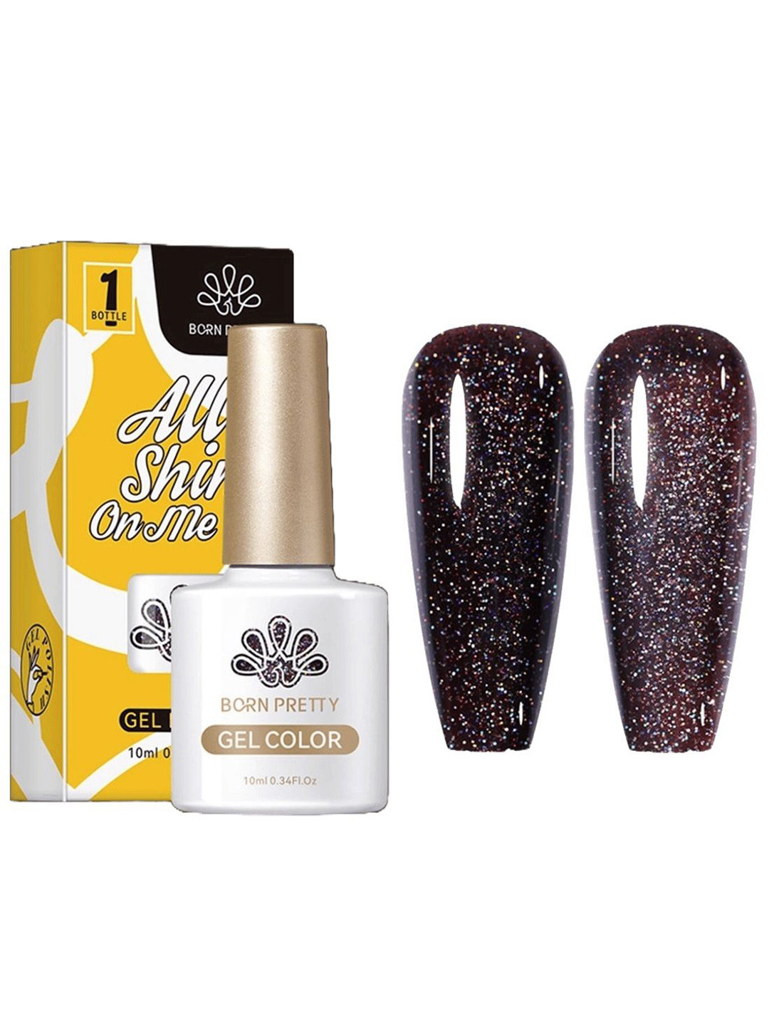 BORN PRETTY All Shine On Me UV Gel Nail Polish - 10 ml - CG130