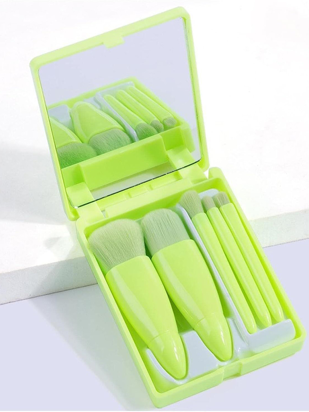 VBA 5 In 1 Makeup Brushes With Mirror