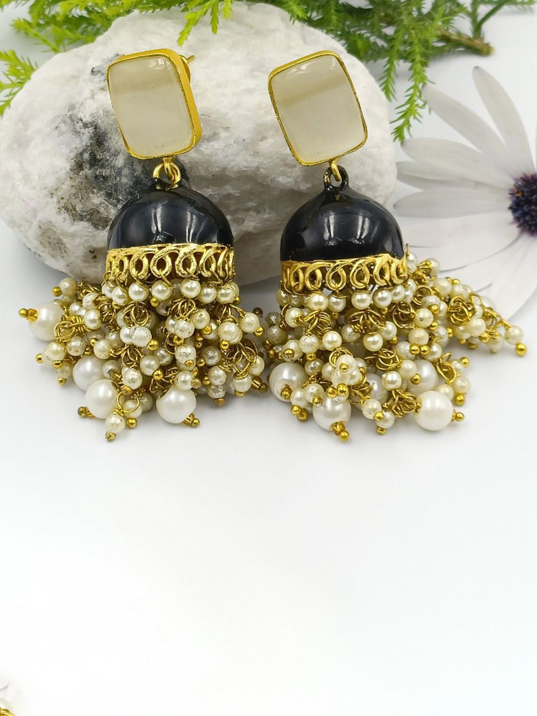 BLACKBOX Women Black Jewellery Set