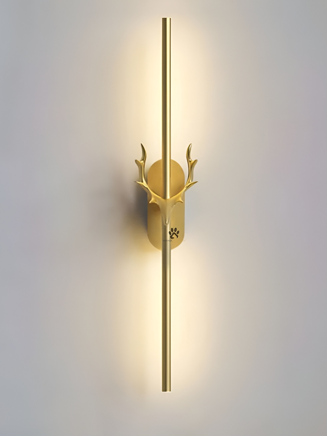 Mufasa Gold-Toned LED Aluminium Wall Lamp
