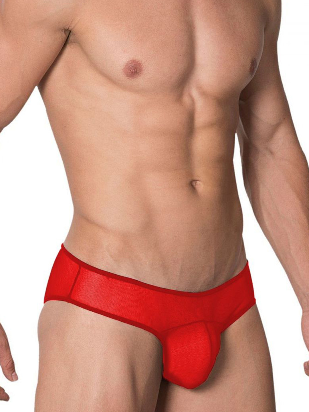 LEADWORT Breathable Thong Briefs LD-ML-07466-RD-S