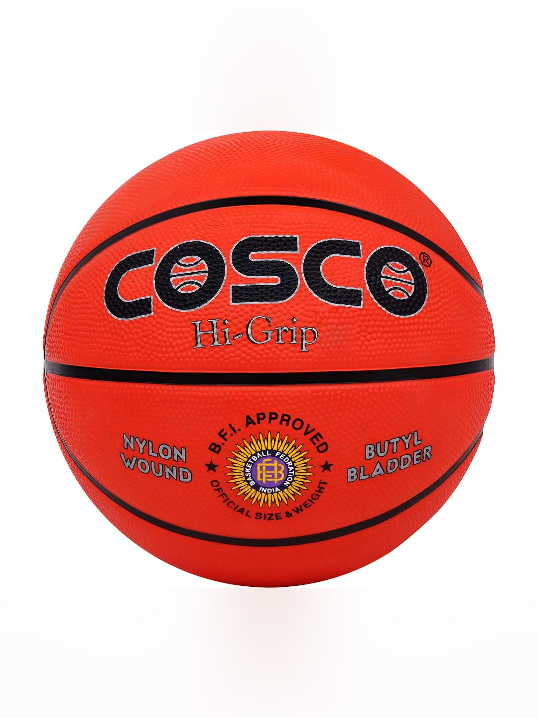 COSCO Printed Hi-Grip Basketball