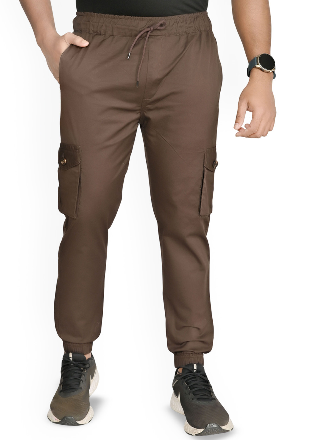 OF-NOTE Men Original Slim Fit Cotton Cargos Trousers