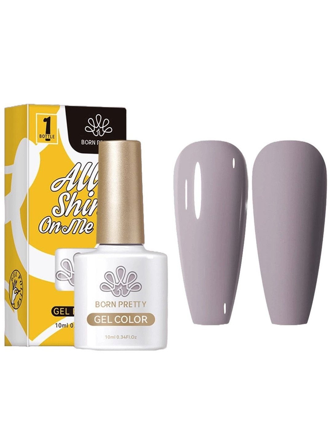 BORN PRETTY All Shine On Me Long Lasting Gel Nail Polish - 10 ml - CG057