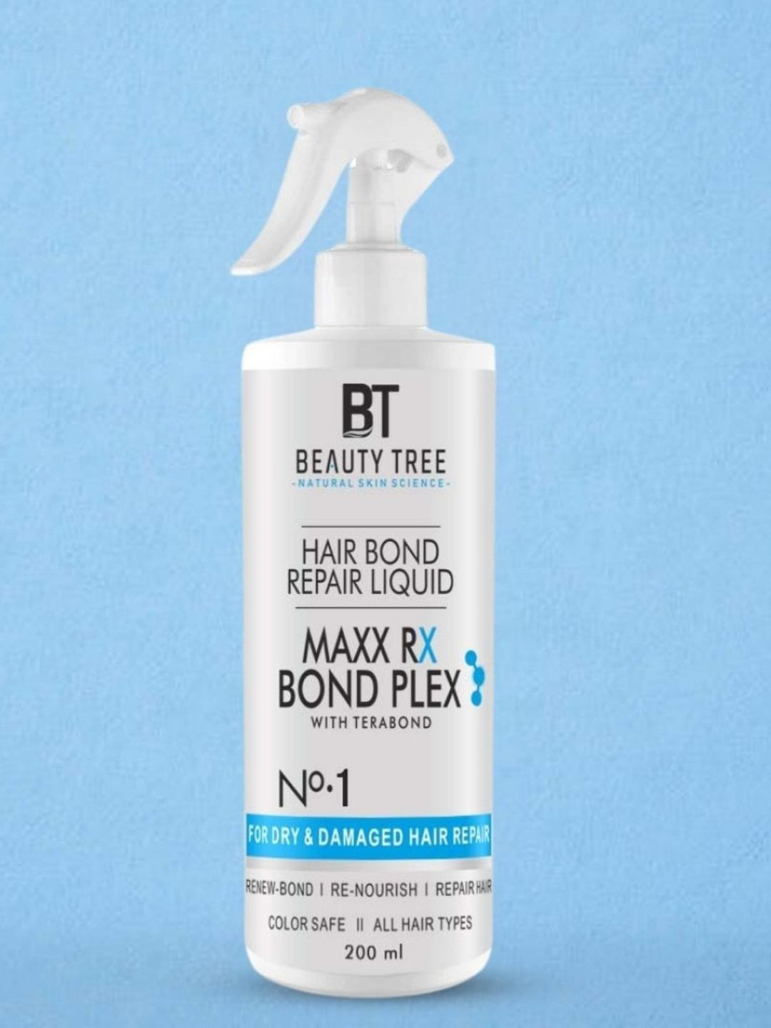 Beauty Tree Hair Bond Repair Liquid Maxx Rx Bond Plex For Dry & Damaged Hair - 200 ml