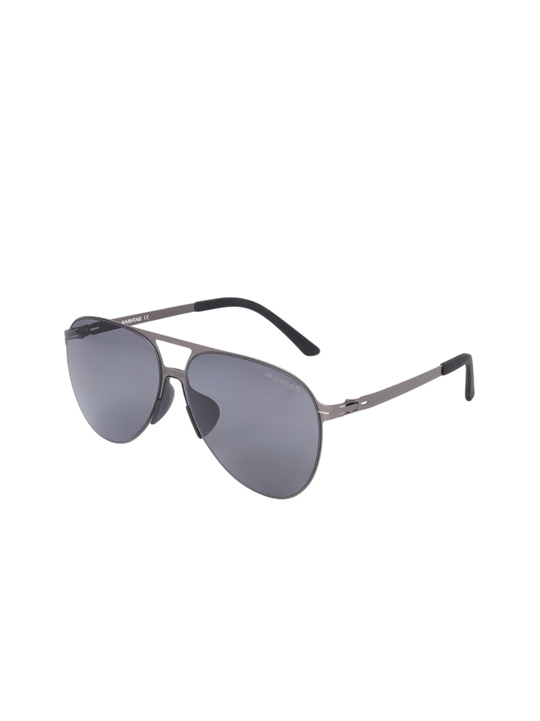 HASHTAG EYEWEAR Men Aviator Sunglasses with Polarised Lens EVAI-HL7315-M03