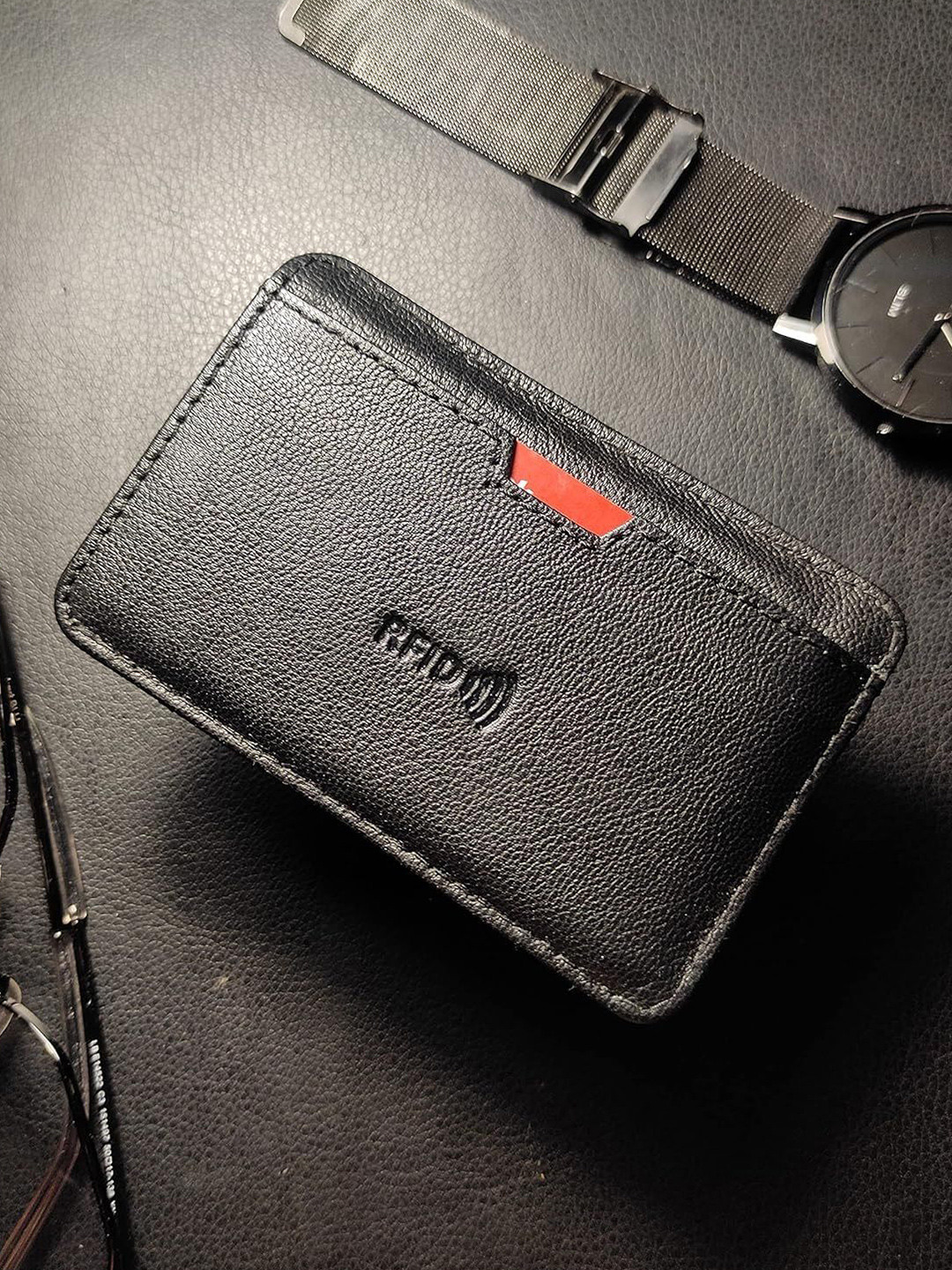 Al Fascino Men Leather Card Holder