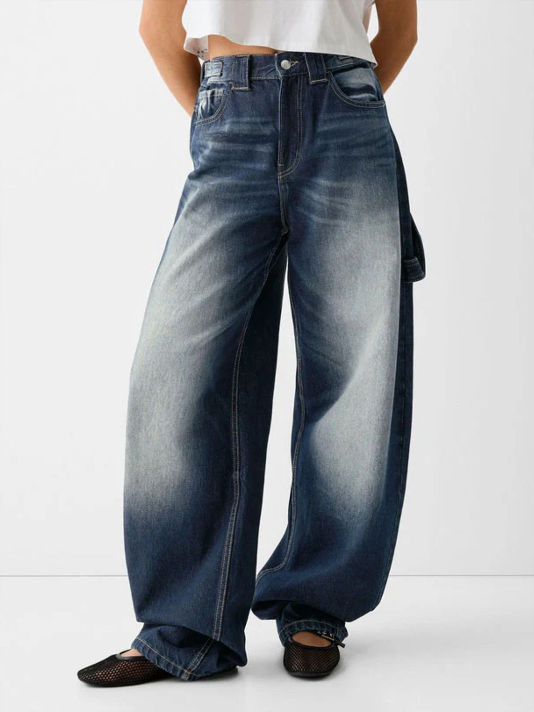 Off Duty India Women Baggy Carpenter Jeans