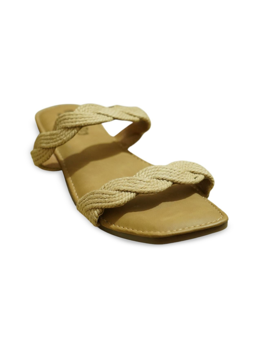 DEKA Shoes Women Woven Design Open Toe Mules