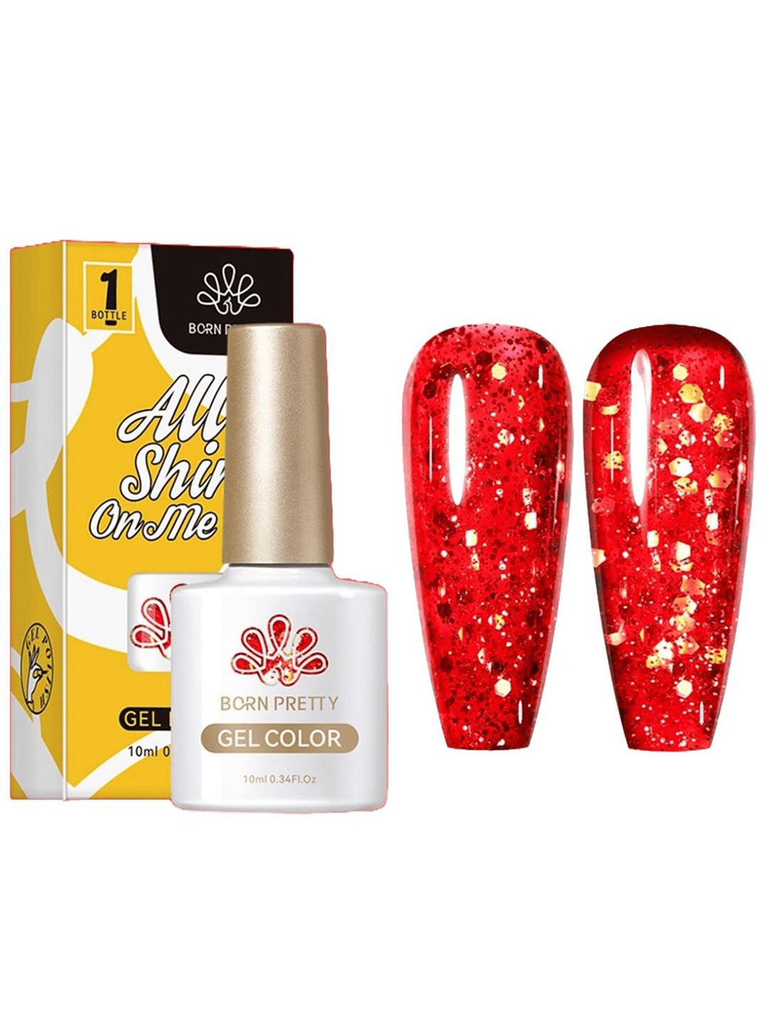 BORN PRETTY All Shine On Me UV Gel Nail Polish - 10 ml - CG119