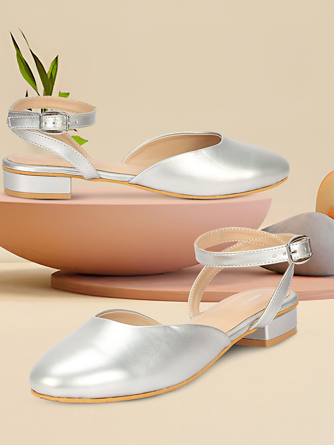 GRACECODE Women Ankle Loop Flats