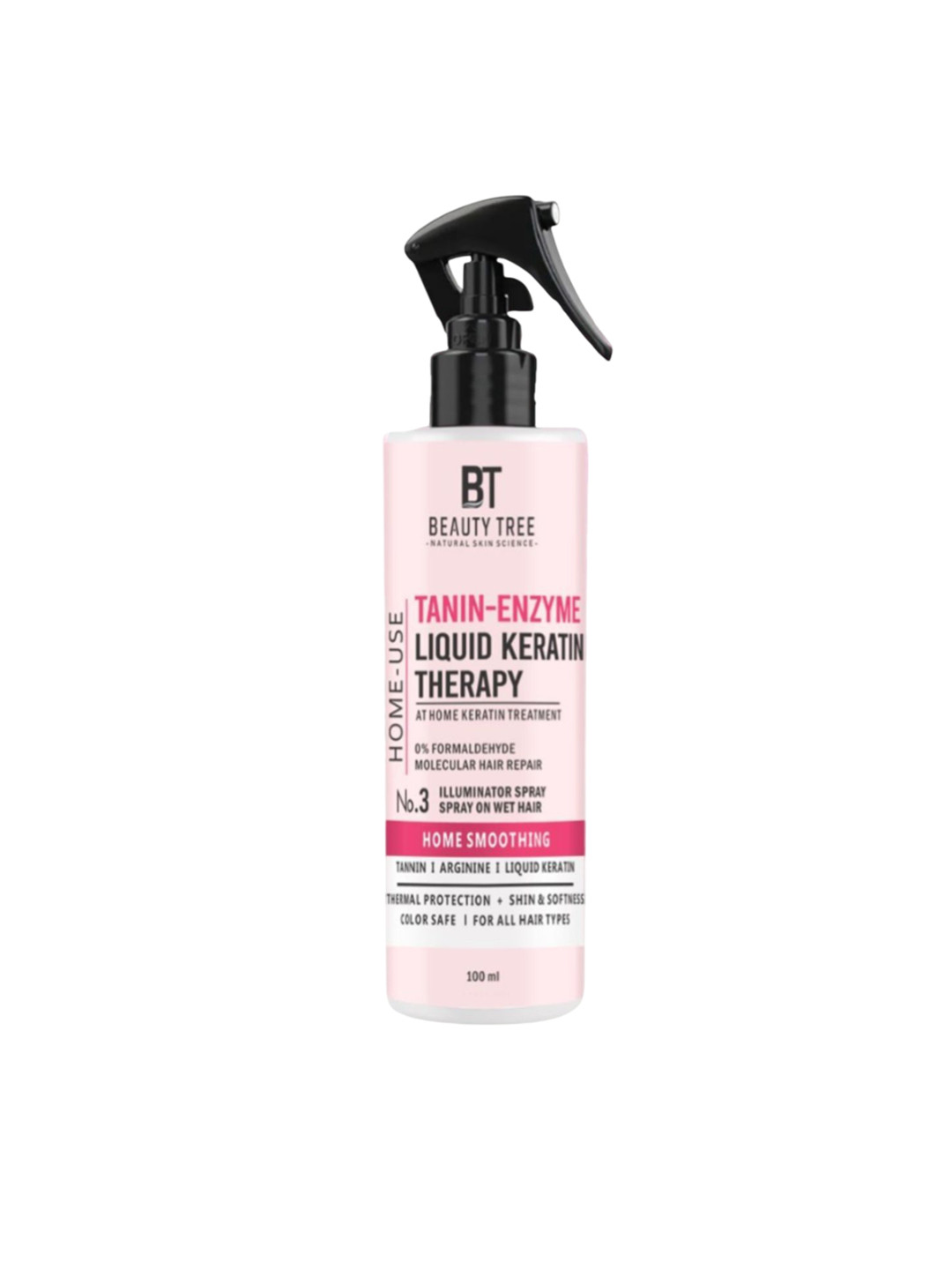 Beauty Tree Tanin Enzyme Keratin Home Therapy No.3 With Tanin & Arginine - 100 ml