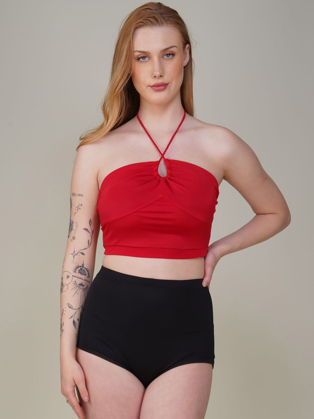 Poftik Two Piece Tankini Swimwear