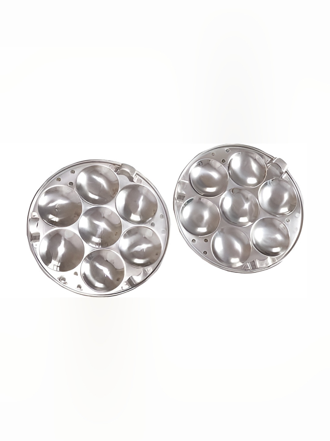 Waymore Stainless Steel Silver-Toned Easy to Clean Cookware Set