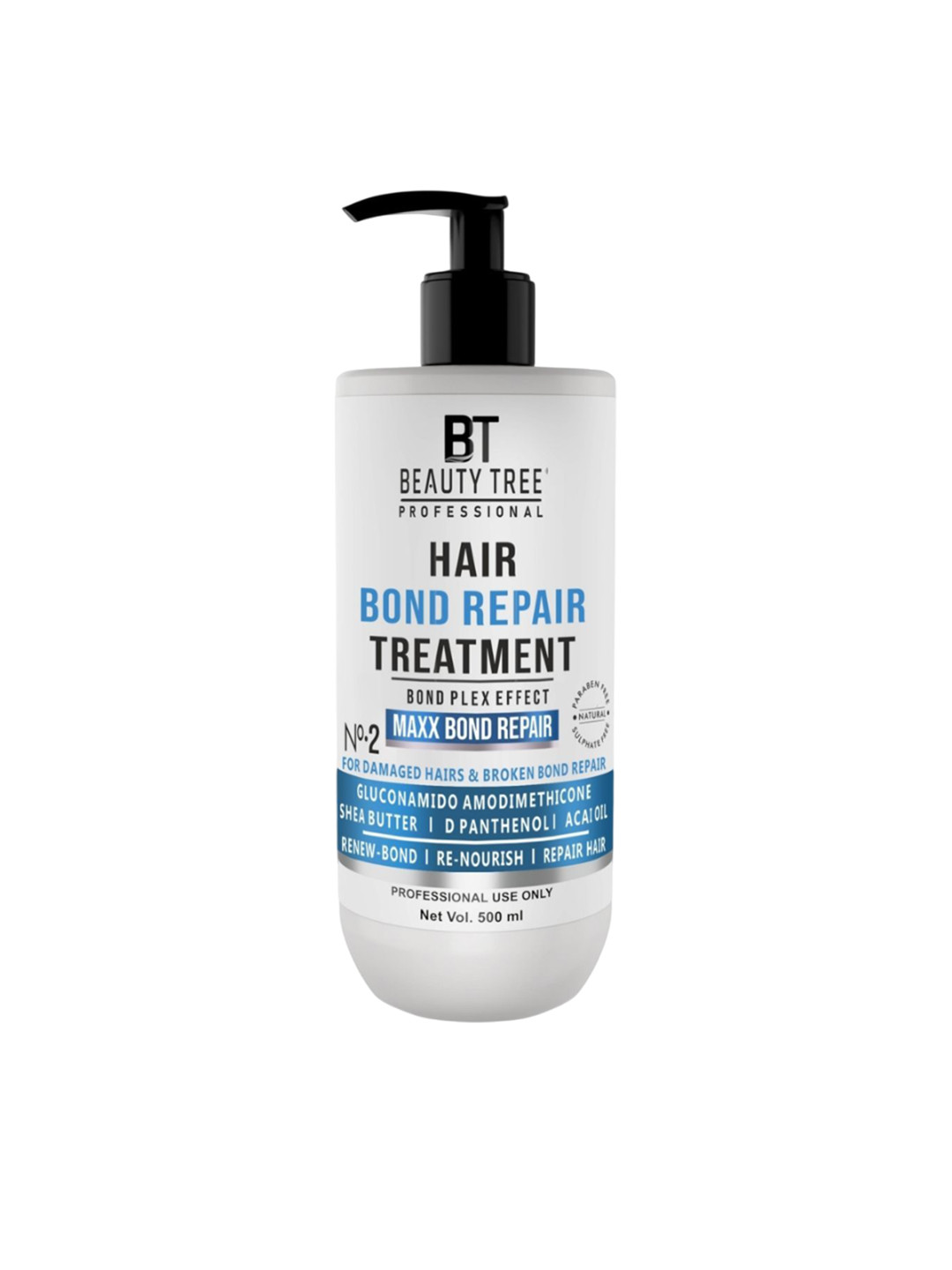 Beauty Tree Hair Bond Repair Treatment For Damaged, Dry & Frizzy Hair - 500 ml
