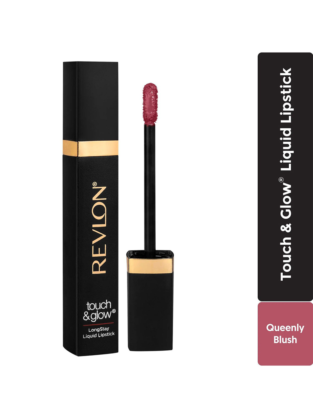 Revlon Touch & Glow Long Stay Matte Liquid Lipstick - 5 ml - Queenly Blush