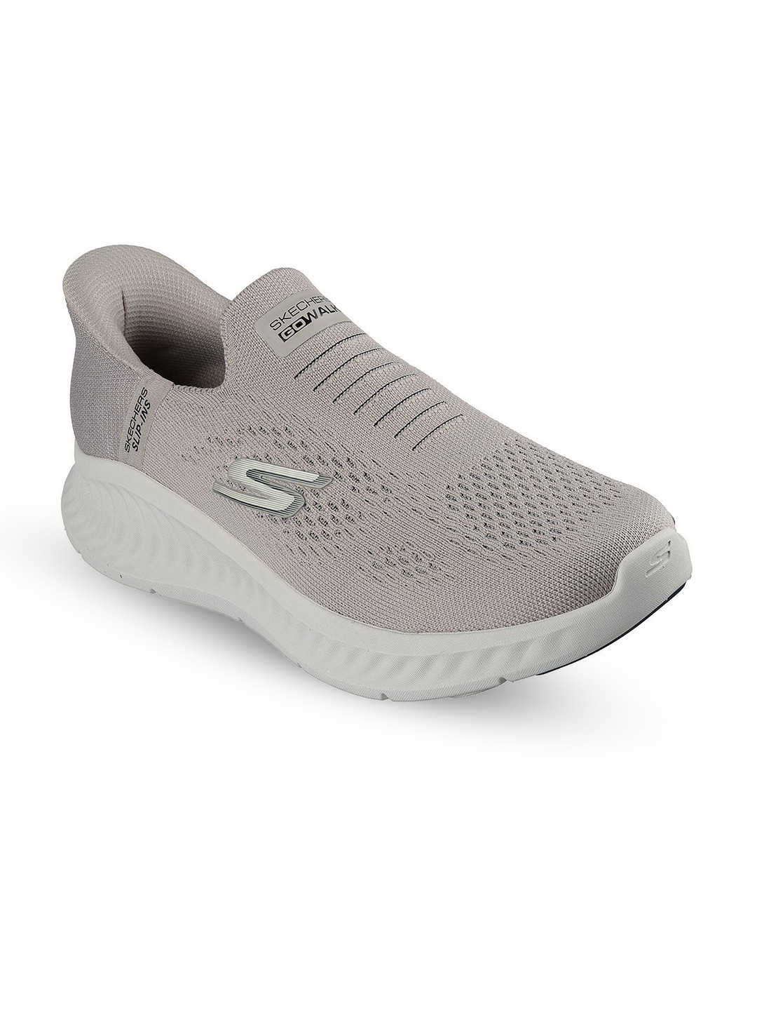 Skechers Go Walk Now Men Mesh Slip-On Running Shoes