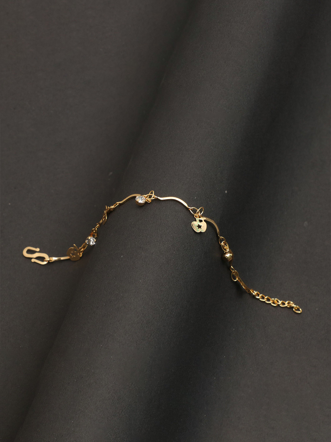 Arudhras fashion jewels Women Brass Gold-Plated Bangle-Style Bracelet