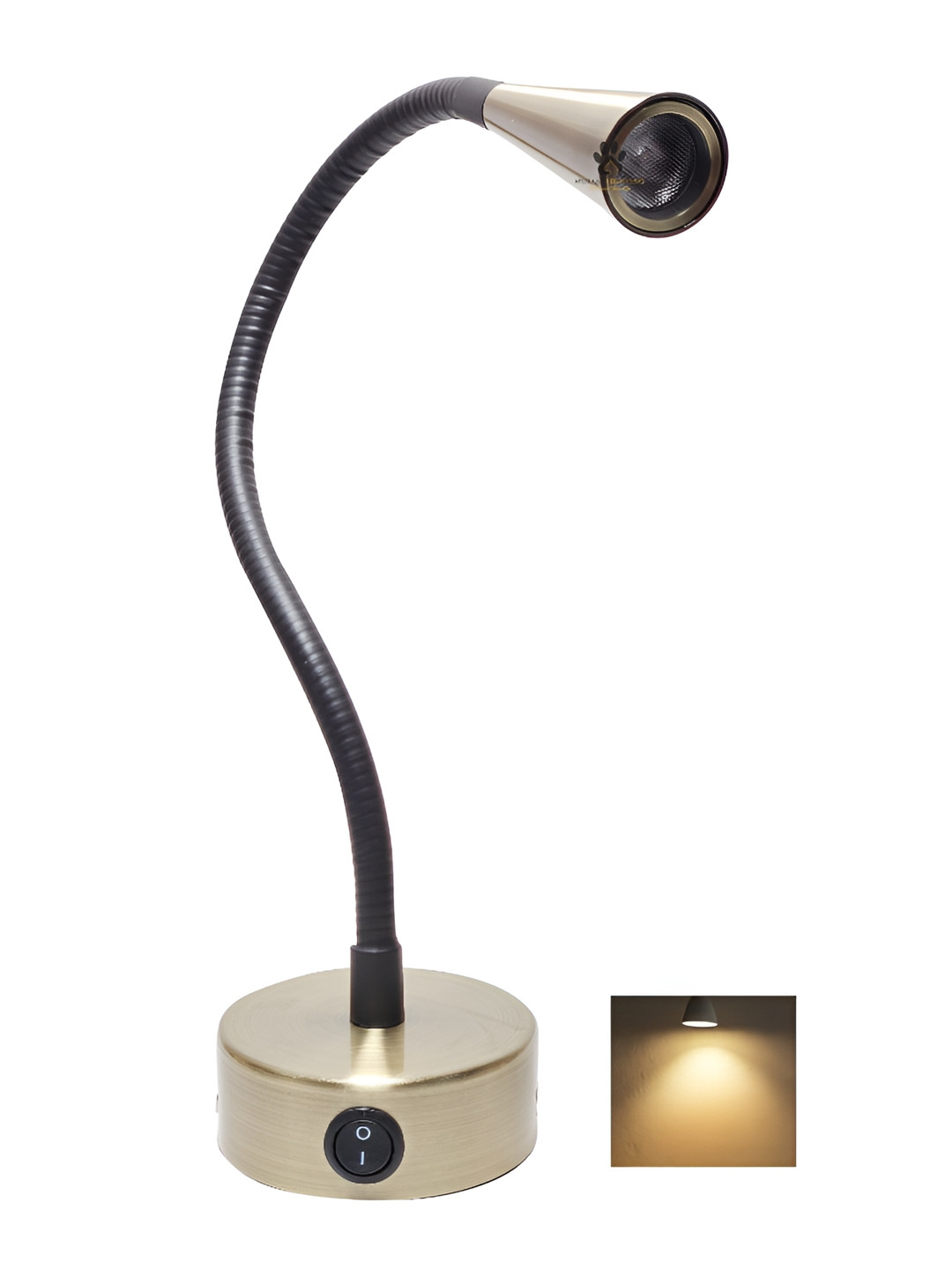 Mufasa Bronze-Toned LED Aluminium Wall Lamp