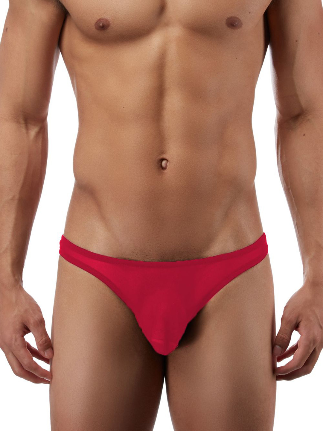 LEADWORT Men Mid-Rise Basic Briefs LD-ML-07180-RD-S