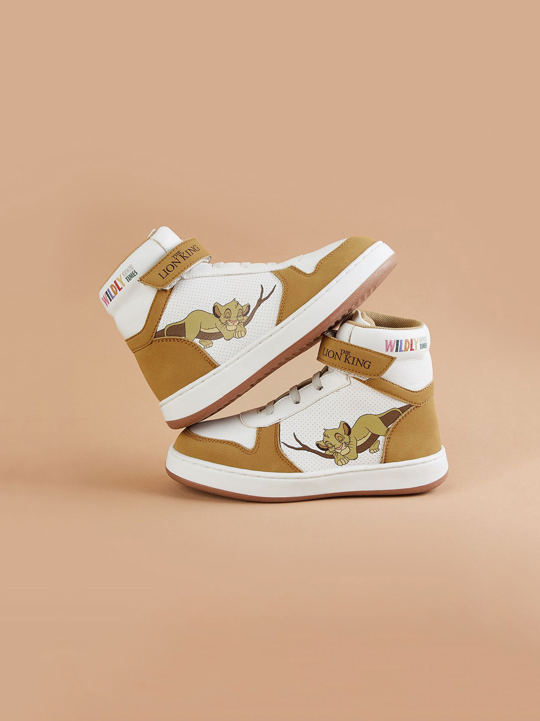 Fame Forever by Lifestyle Boys Camel  Solid Boots High-Top Sneakers