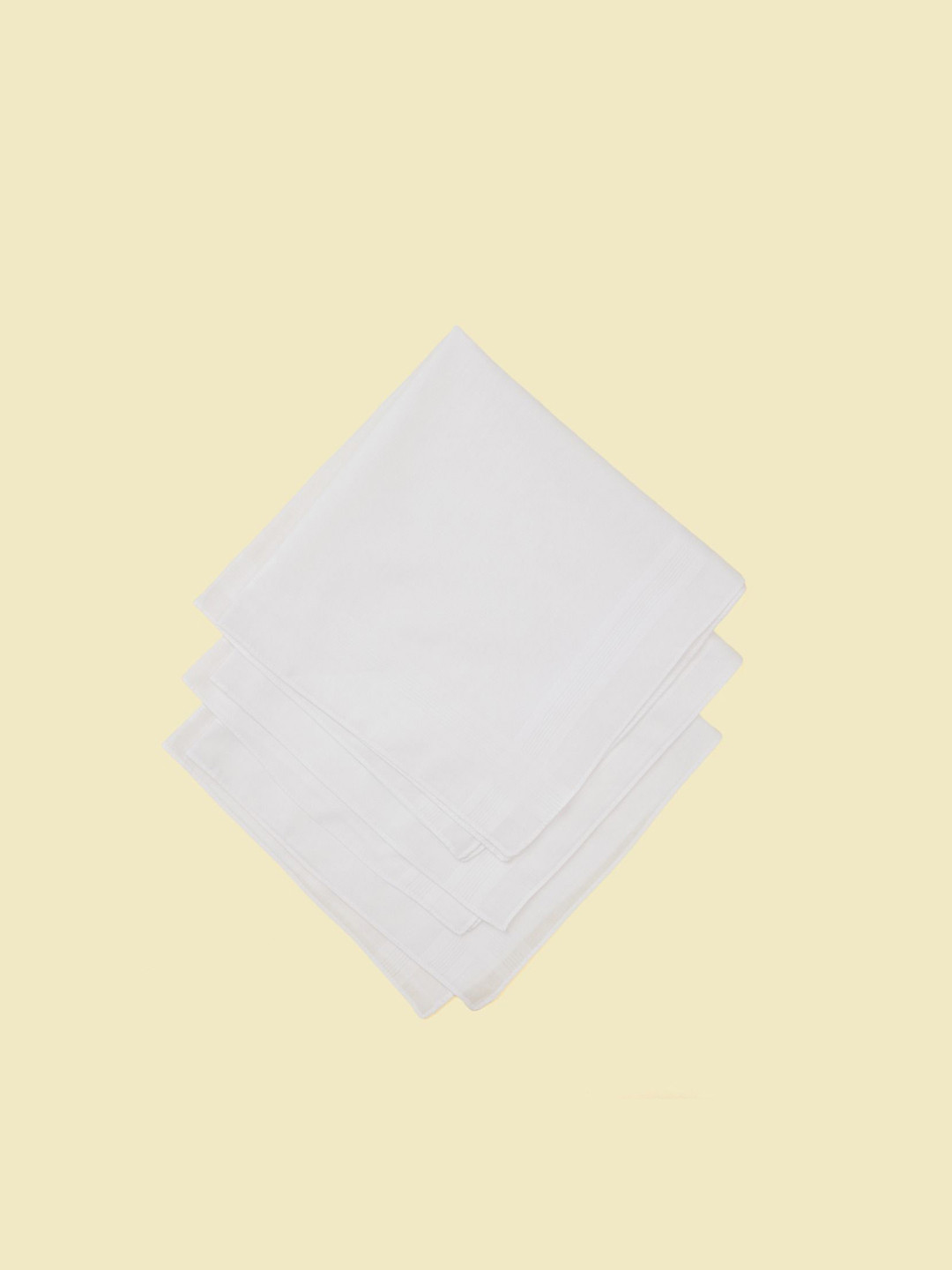 Manyavar Pack Of 3 Cotton Handkerchief