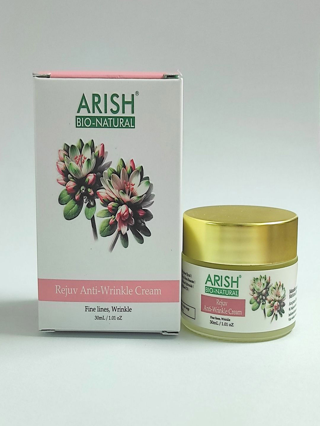 ARISH BIO-NATURAL Rejuv Anti Wrinkle Cream - 30 ml