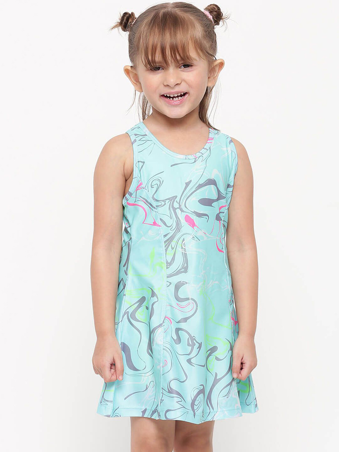 Anaario Girls Marble A-Line Swimwear