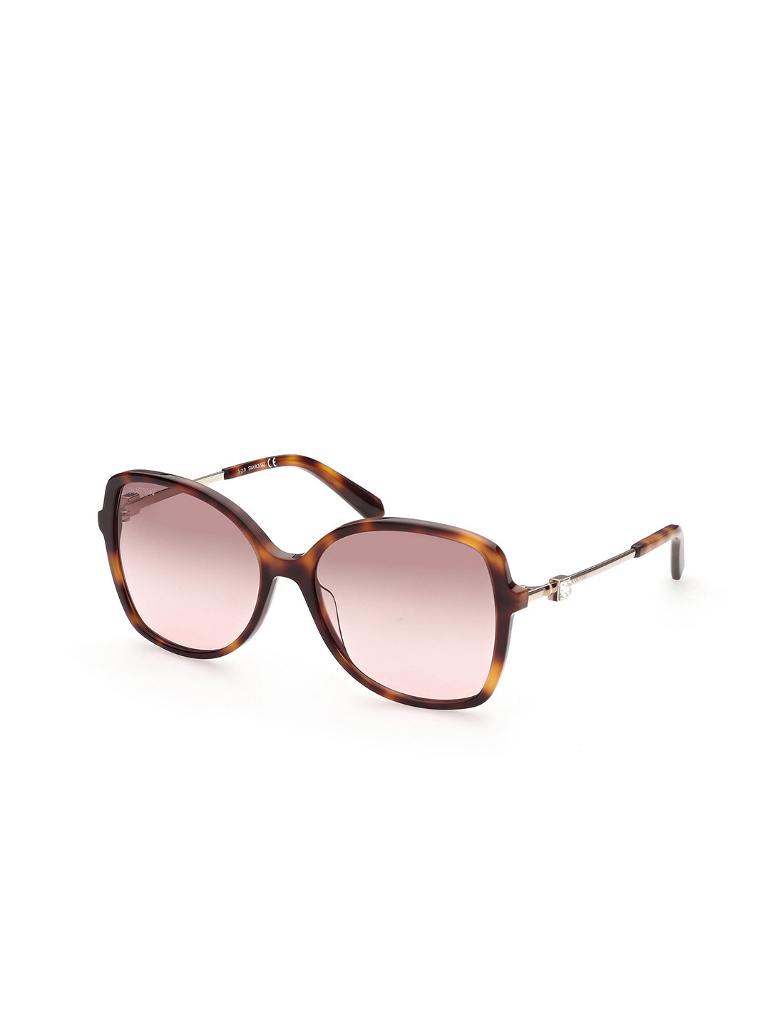 SWAROVSKI UV Protected Butterfly Acetate Sunglasses