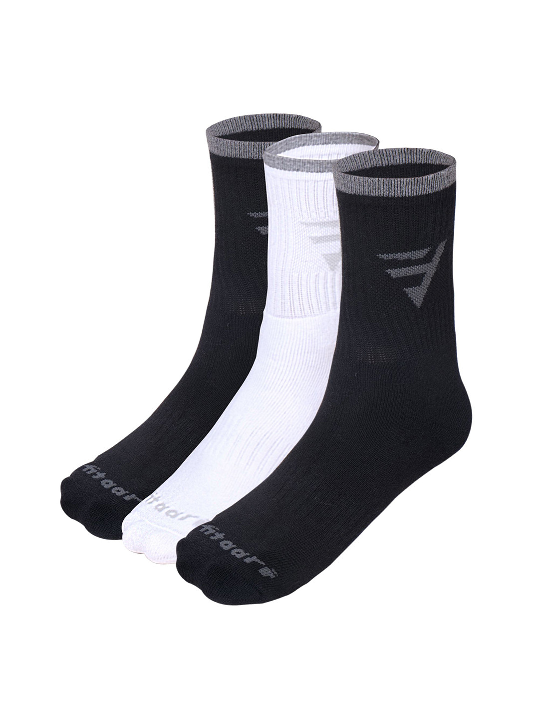 FITAARI Unisex Pack Of 3 Ankle-Length Socks