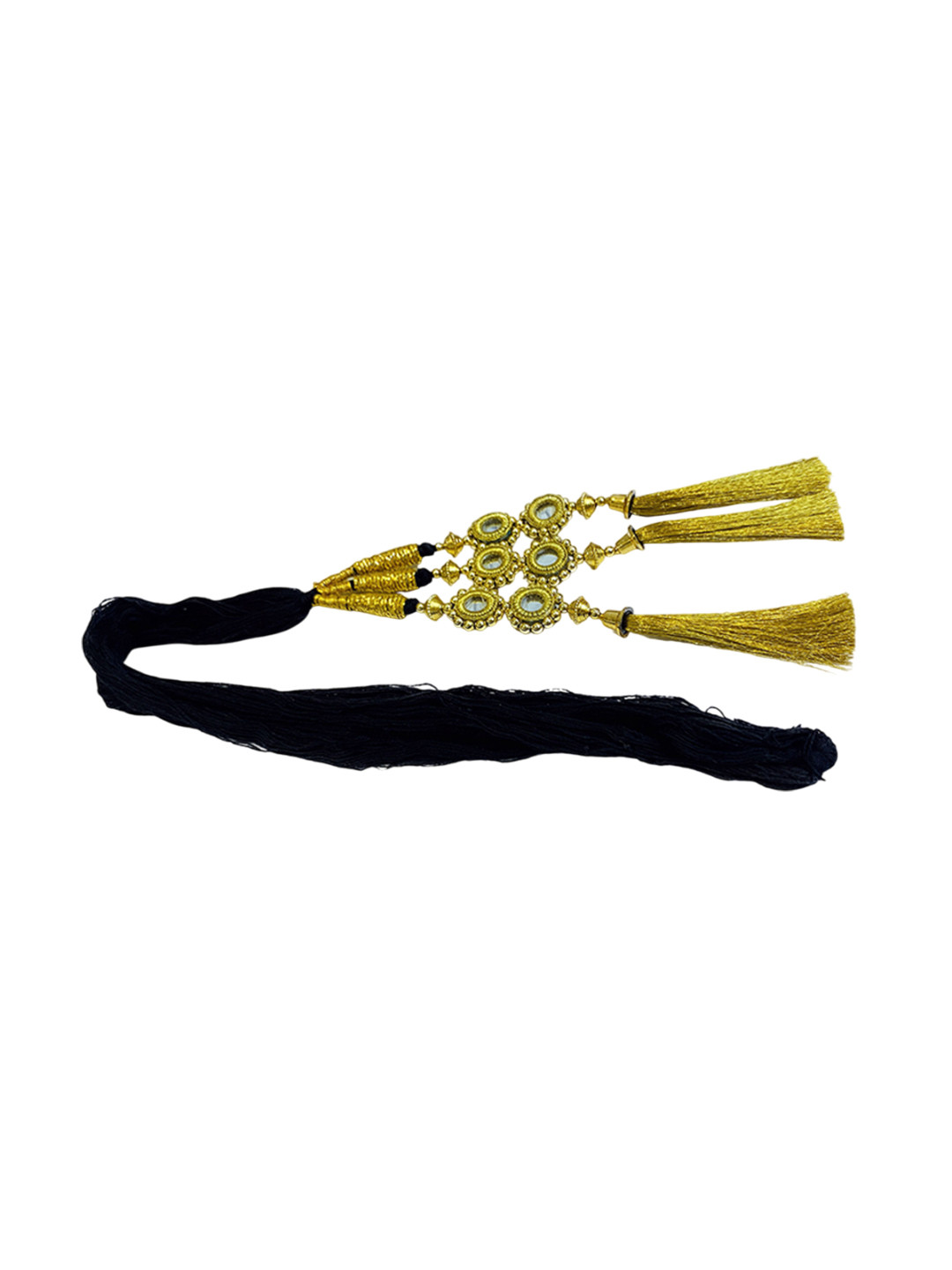 ABS Embellished Patiala Shahi Parandi Punjabi Volumizer Choti Hairstick